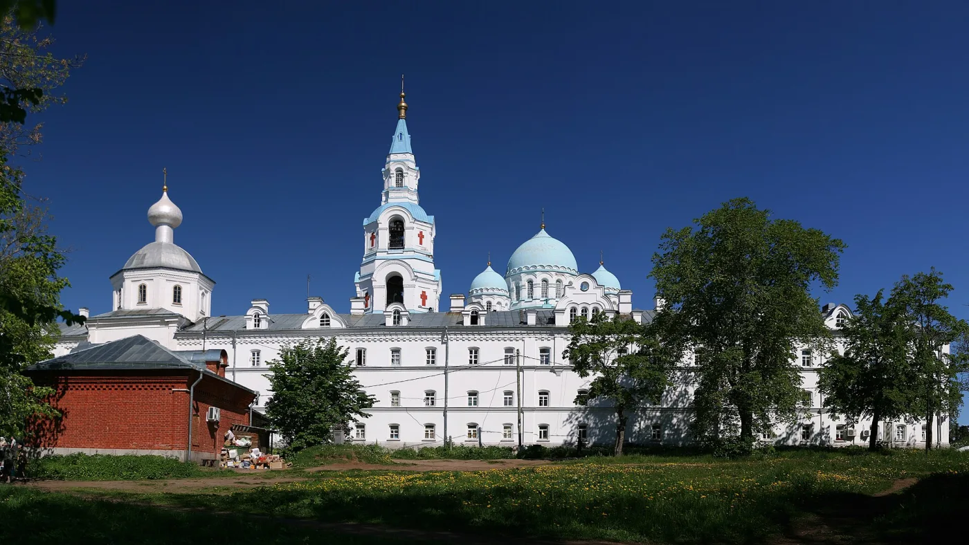 Валаамский монастырь над Ладогой